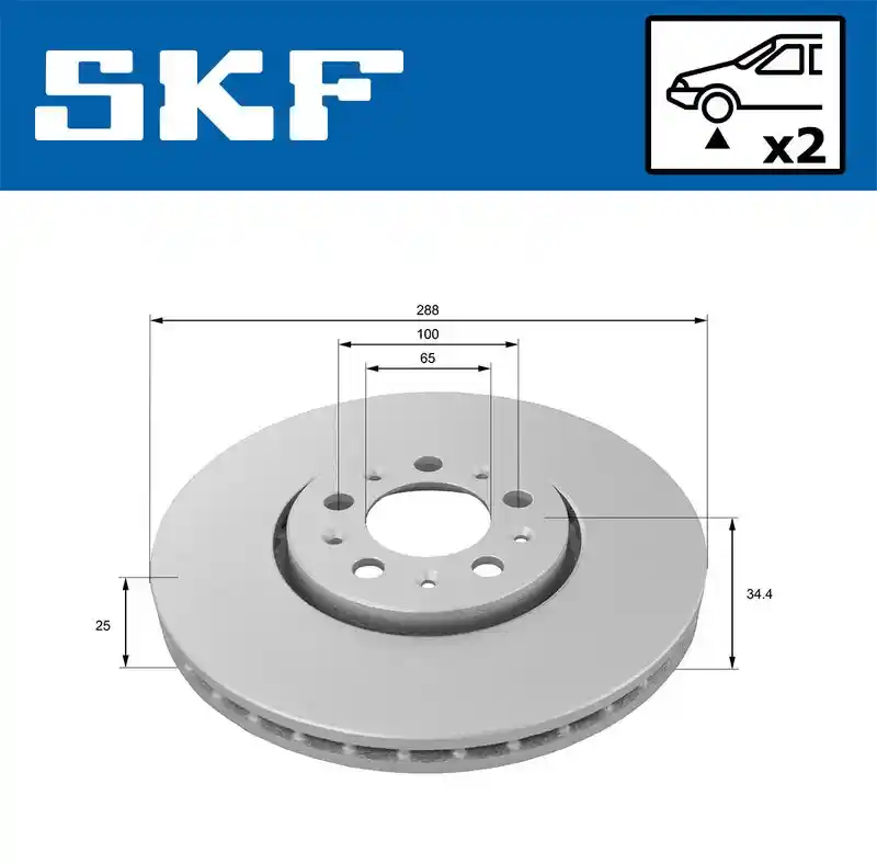 SKF VKBD 80074 V2