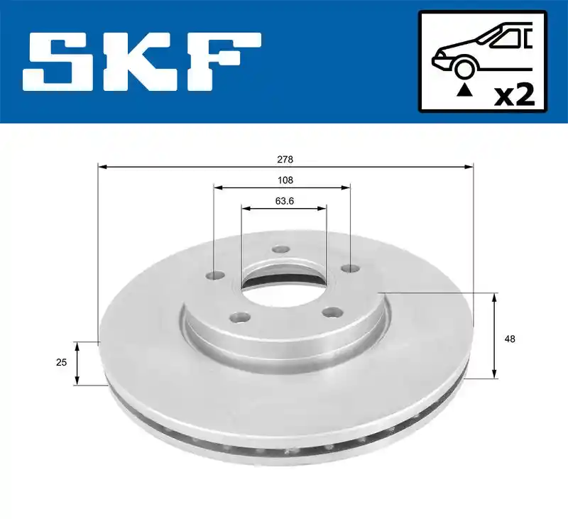 SKF VKBD 80103 V2