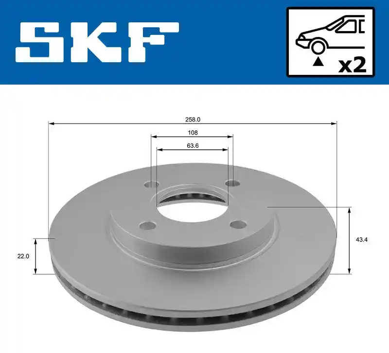 SKF VKBD 80125 V2 SKF VKBD 80125 V2