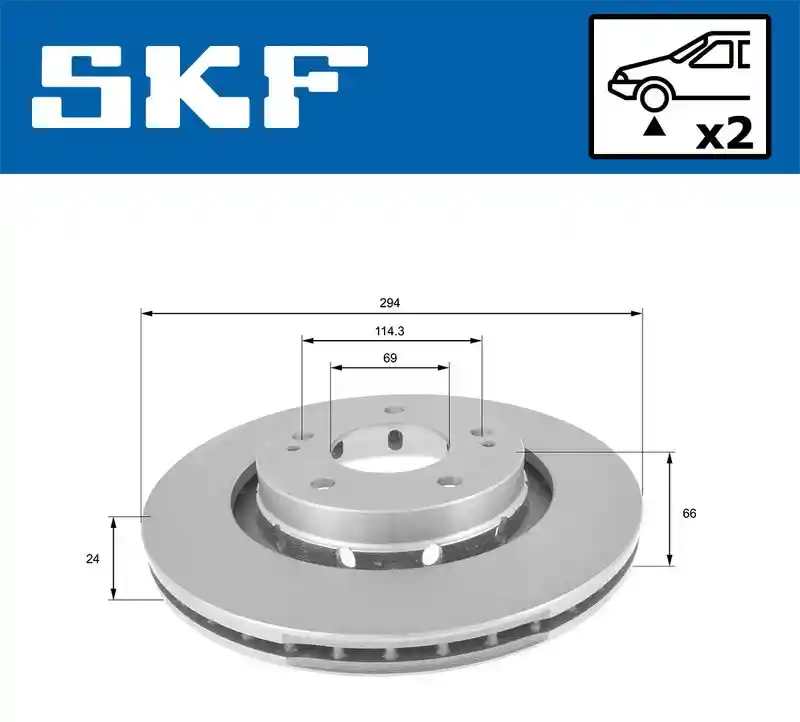 SKF VKBD 80127 V2