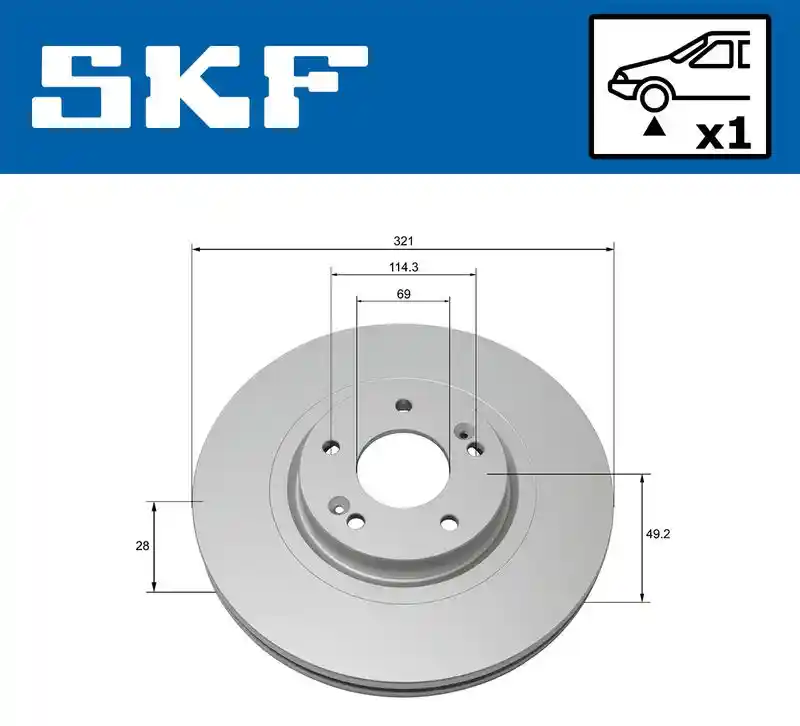 SKF VKBD 80281 V1 SKF VKBD 80281 V1