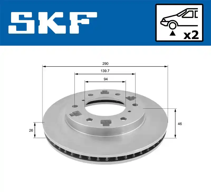SKF VKBD 80432 V2