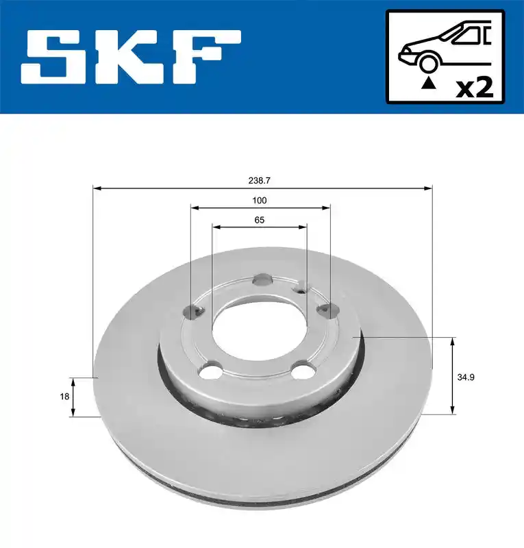 SKF VKBD 80612 V2