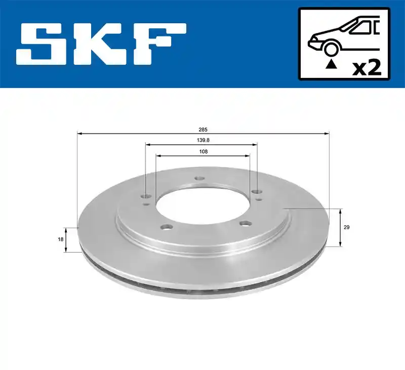 SKF VKBD 80813 V2