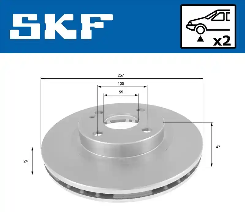 SKF VKBD 80831 V2