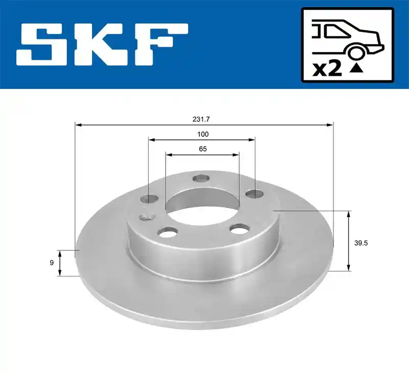 SKF VKBD 90023 S2