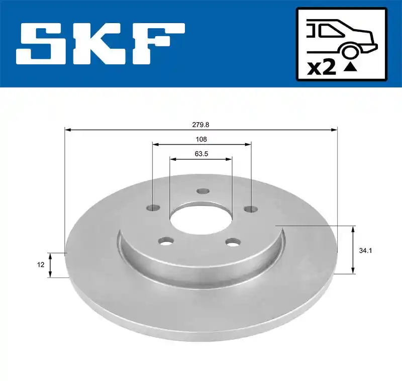 SKF VKBD 90026 S2