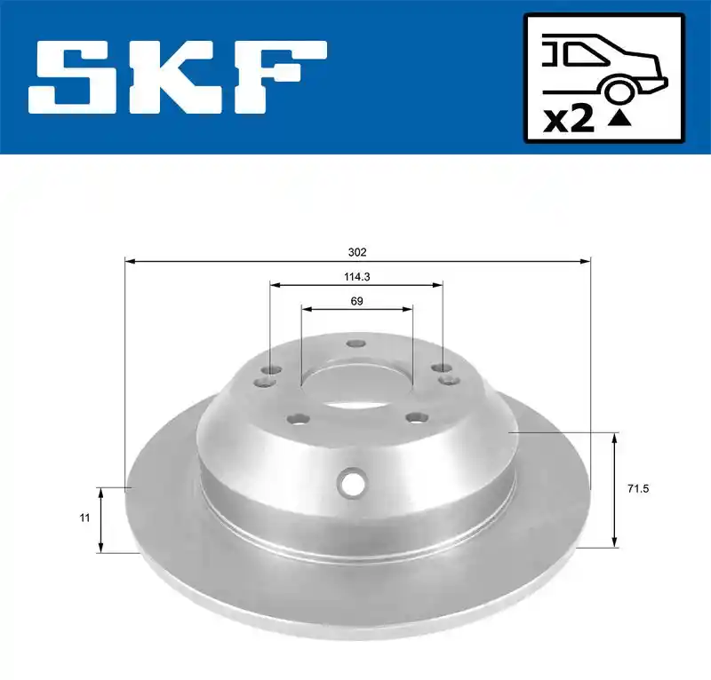 SKF VKBD 90329 S2