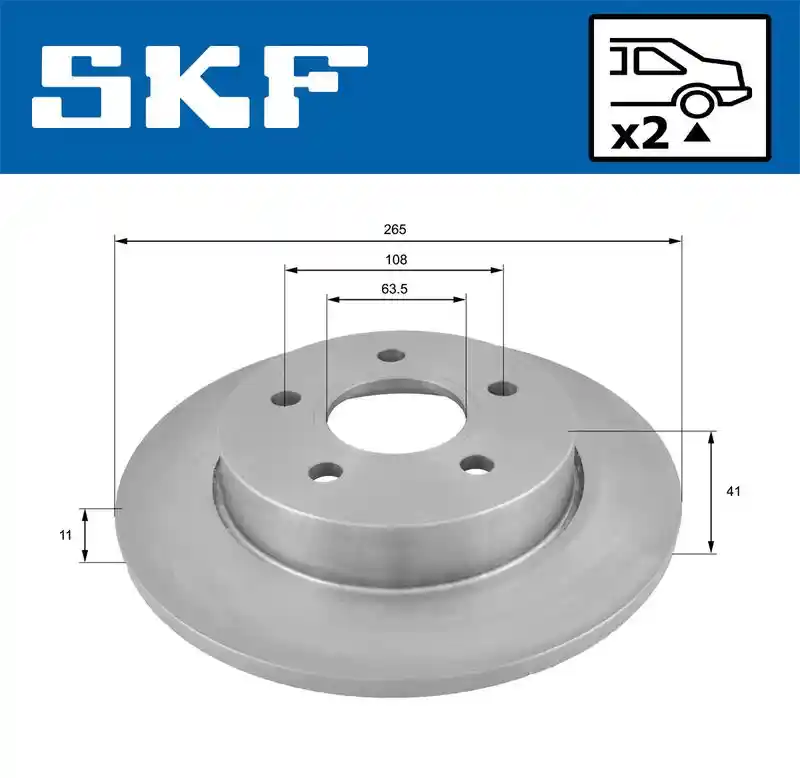 SKF VKBD 90417 S2