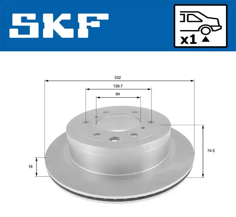 SKF VKBD 90502 V1