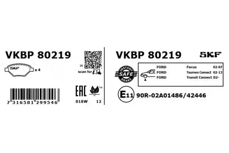 SKF VKBP 80219