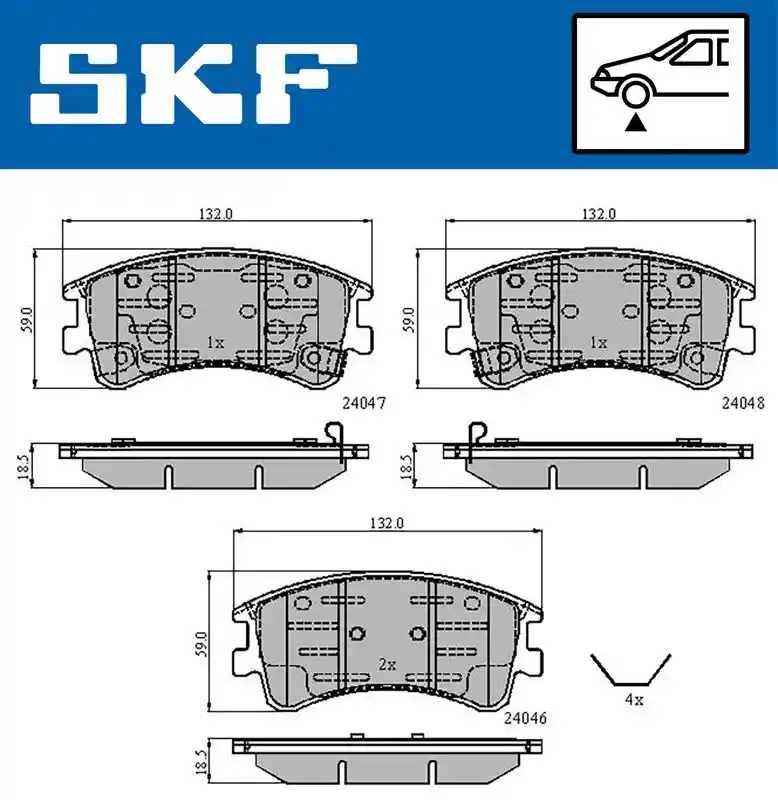 SKF VKBP 80421 A