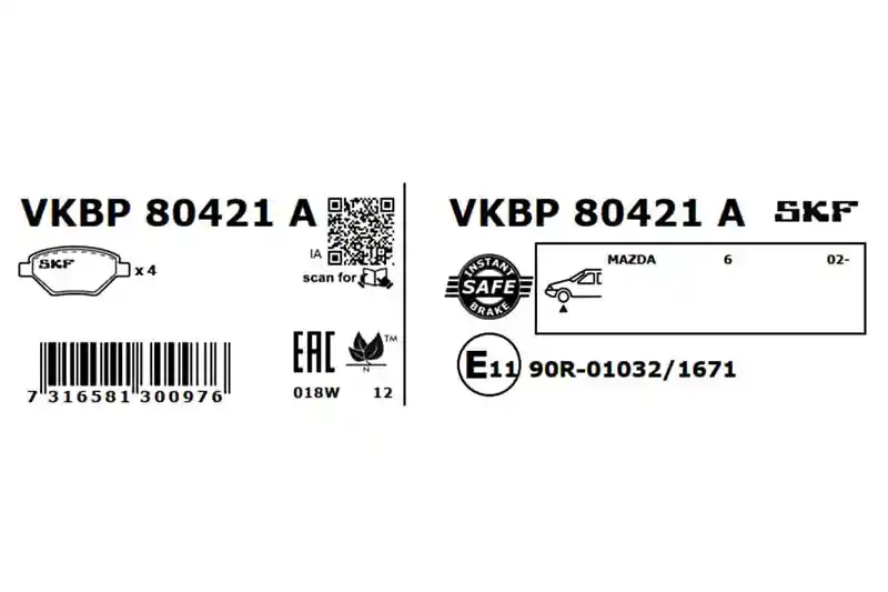 SKF VKBP 80421 A