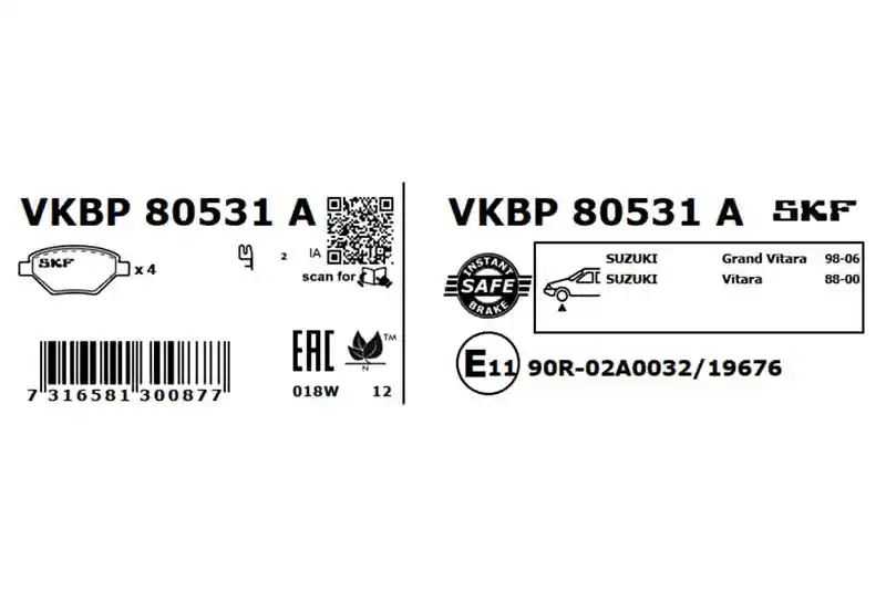 SKF VKBP 80531 A