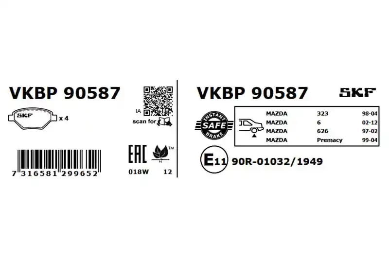 SKF VKBP 90587