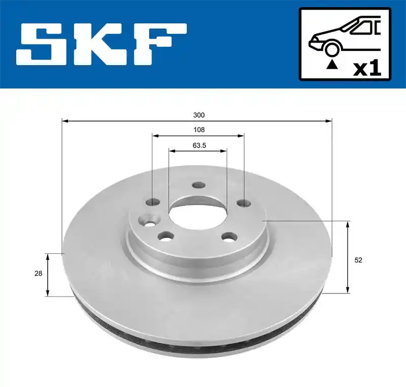 SKF Vertevo VKBD 80056 V1 SKF Vertevo VKBD 80056 V1