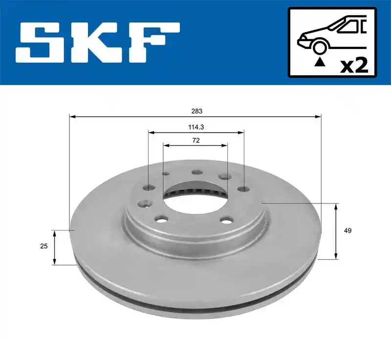 SKF Vertevo VKBD 80275 V2 SKF Vertevo VKBD 80275 V2