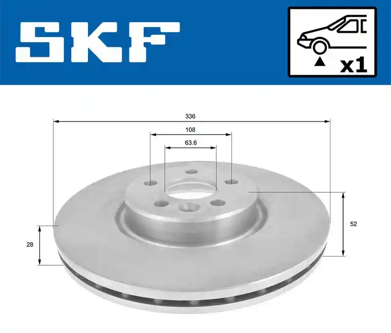 SKF Vertevo VKBD 80786 V1 SKF Vertevo VKBD 80786 V1