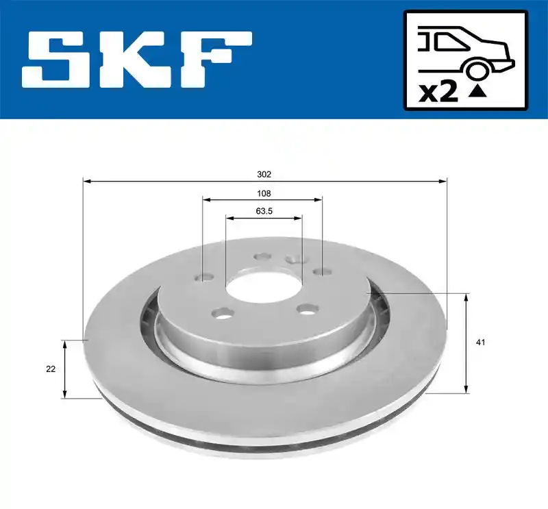 SKF Vertevo VKBD 91075 V2 SKF Vertevo VKBD 91075 V2
