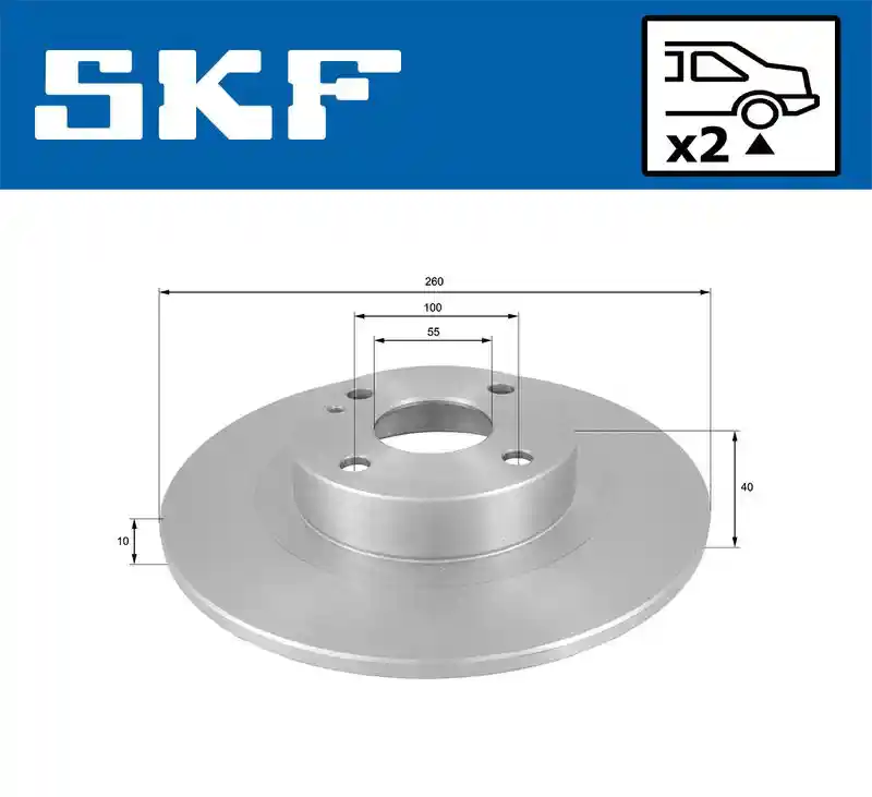 SKF Vertevo VKBD 91188 S2 SKF Vertevo VKBD 91188 S2
