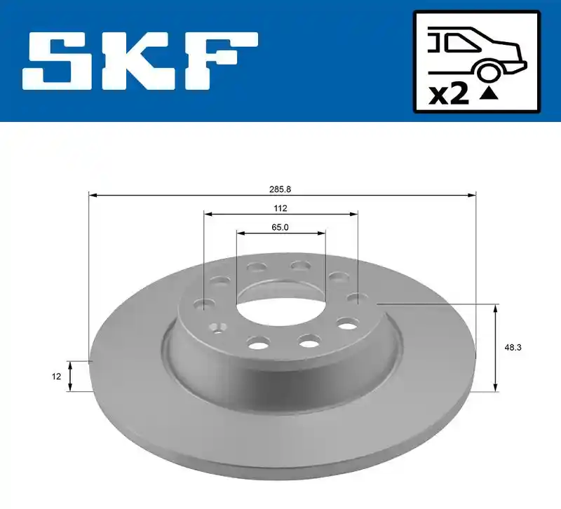 SKF Vertevo VKBD 91289 S2