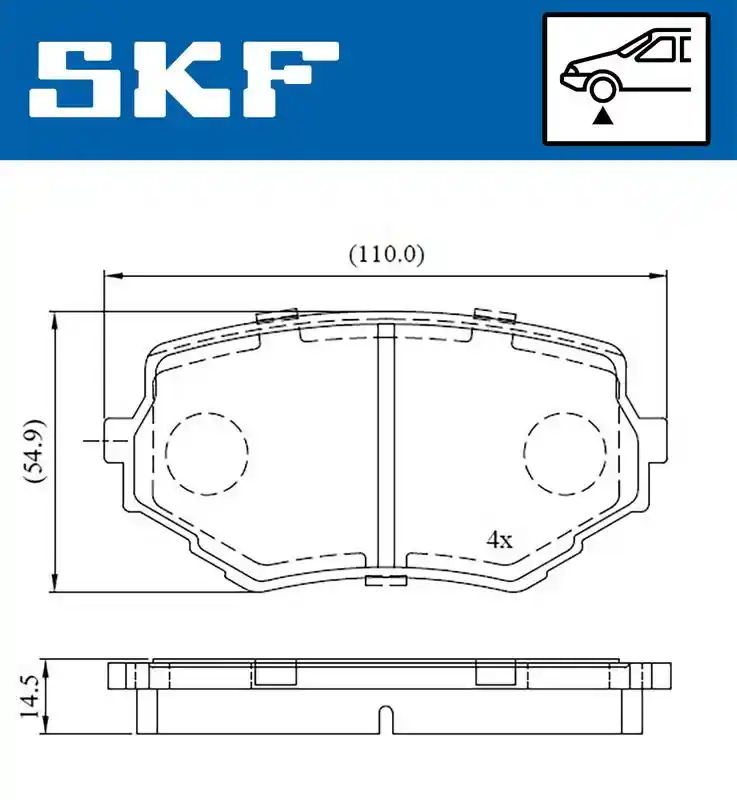 SKF Vertevo VKBP 80531 A SKF Vertevo VKBP 80531 A