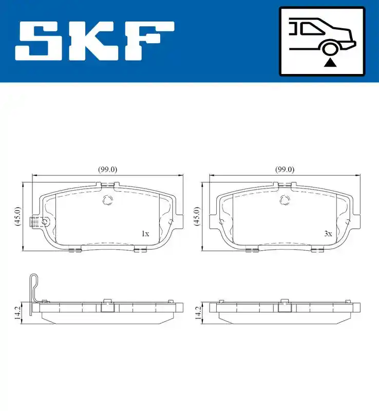 SKF Vertevo VKBP 91092 A SKF Vertevo VKBP 91092 A