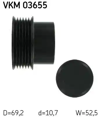 SKF Vertevo VKM 03655
