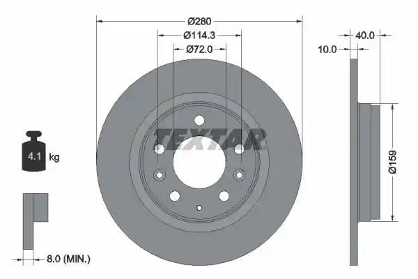 TEXTAR 2003101-1256-00