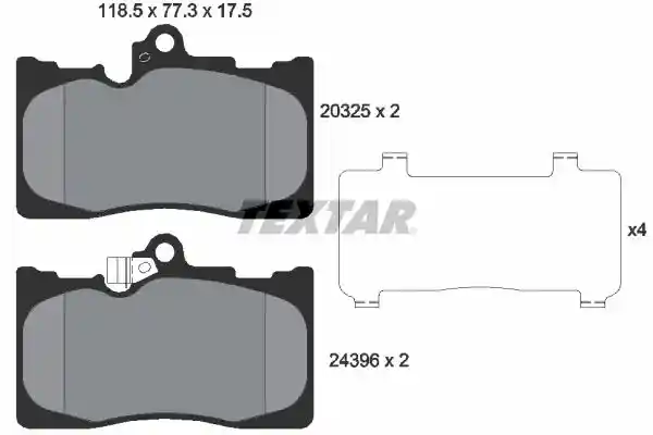 TEXTAR 2032501-1031-00
