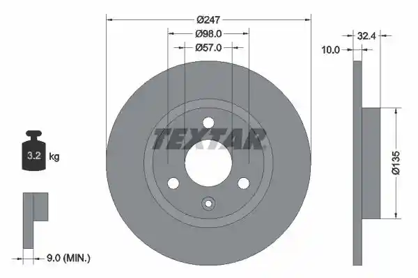 TEXTAR 2090603-0673-00