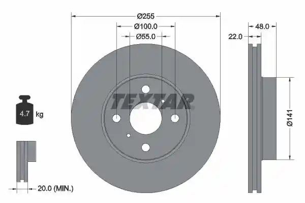 TEXTAR 2160101-0772-00