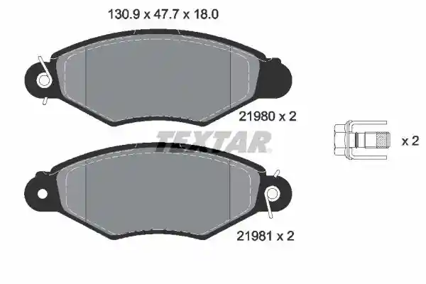 TEXTAR 2198004-0431-00