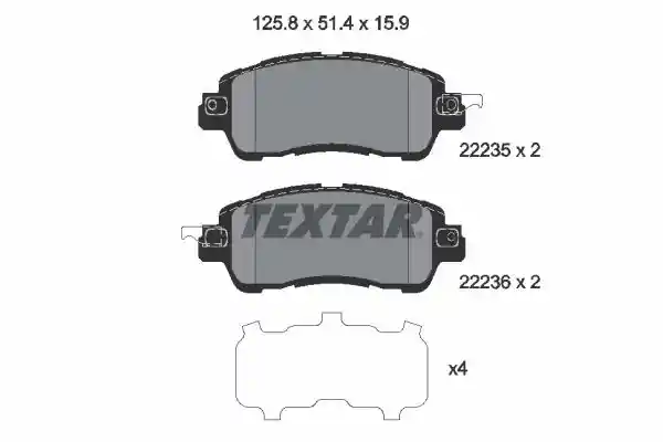 TEXTAR 2223501-3009-00