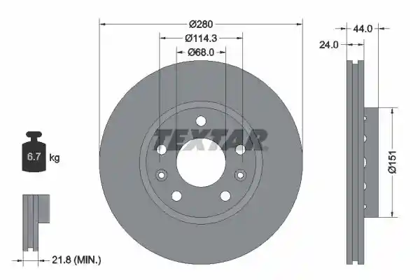 TEXTAR 2261001-1955-00