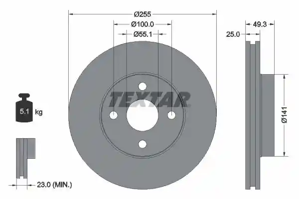 TEXTAR 2351002-1258-00