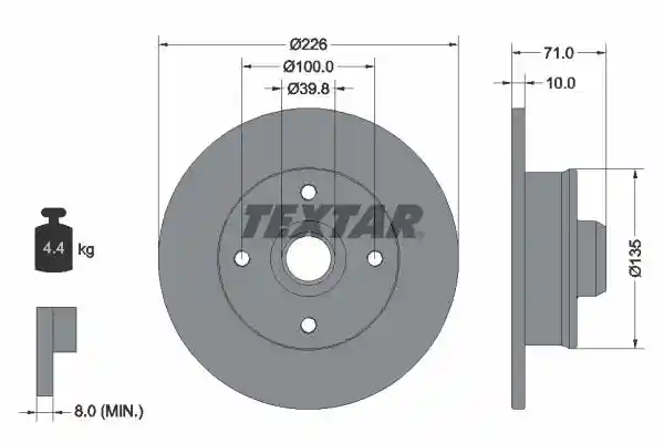 TEXTAR 2355401-0418-00