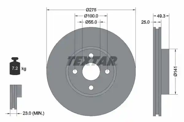 TEXTAR 2386401-1803-00