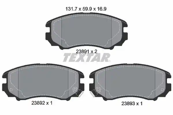 TEXTAR 2389101-1366-00