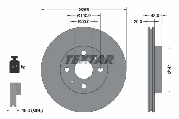 TEXTAR 2390401-1156-00