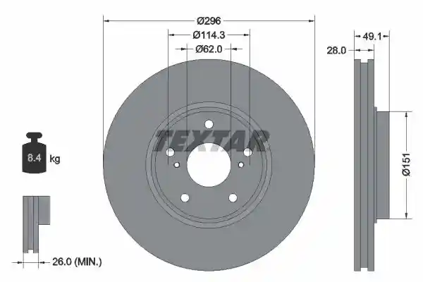 TEXTAR 2392901-1854-00