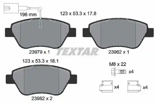 TEXTAR 2397901-0696-00