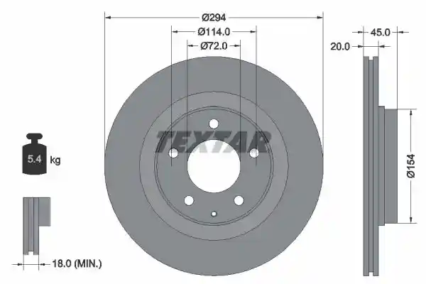 TEXTAR 2404501-1528-00