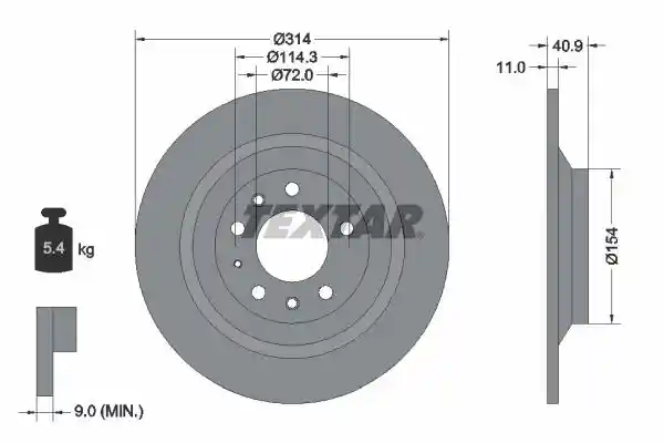 TEXTAR 2404501-1664-00