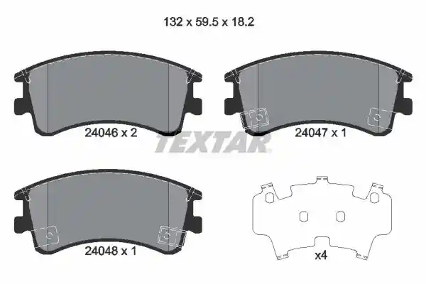 TEXTAR 2404601-1255-00
