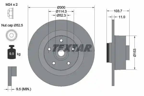 TEXTAR 2413701-1961-00
