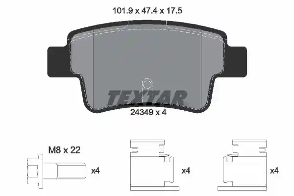 TEXTAR 2434901-1459-00