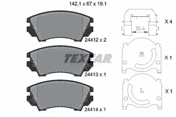 TEXTAR 2441201-2568-00