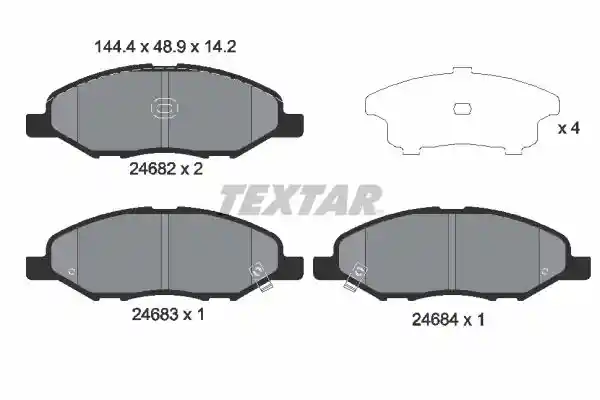 TEXTAR 2468201-1192-00