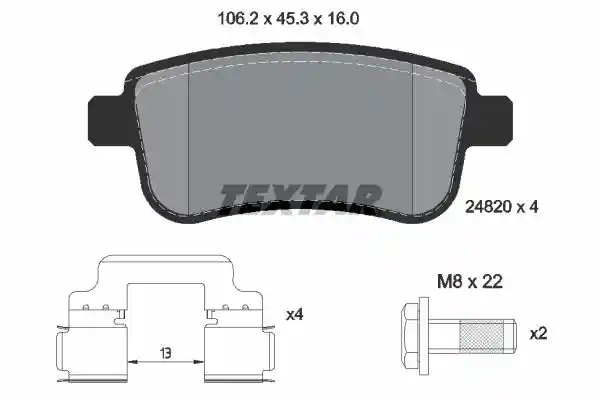 TEXTAR 2482001-2910-00
